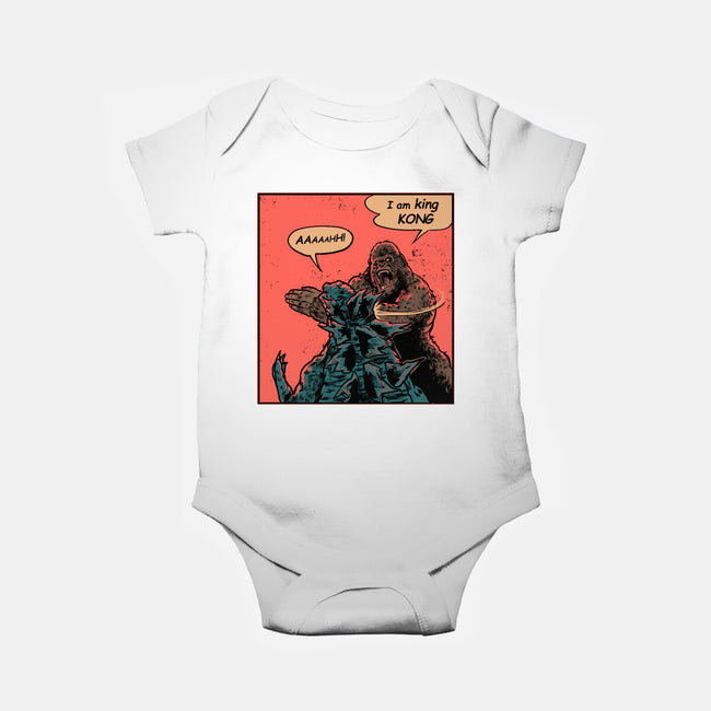 King Of Skull Island-Baby-Basic-Onesie-Gleydson Barboza