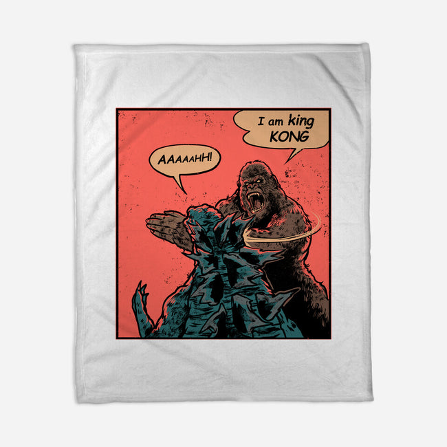 King Of Skull Island-None-Fleece-Blanket-Gleydson Barboza