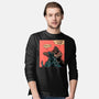 King Of Skull Island-Mens-Long Sleeved-Tee-Gleydson Barboza