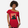 King Of Skull Island-Womens-Off Shoulder-Tee-Gleydson Barboza