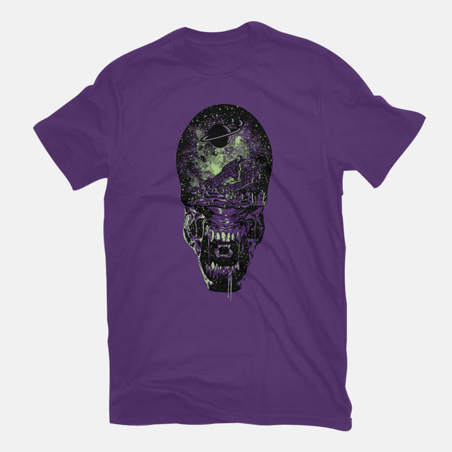 Xenomorph Space-Womens-Basic-Tee-dalethesk8er