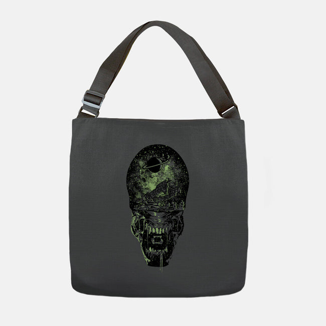 Xenomorph Space-None-Adjustable Tote-Bag-dalethesk8er