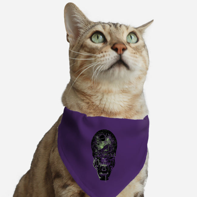 Xenomorph Space-Cat-Adjustable-Pet Collar-dalethesk8er