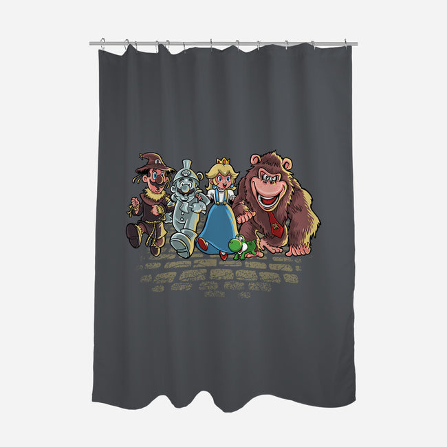 The Brothers Of Oz-None-Polyester-Shower Curtain-zascanauta