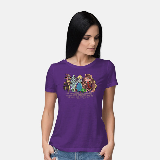 The Brothers Of Oz-Womens-Basic-Tee-zascanauta