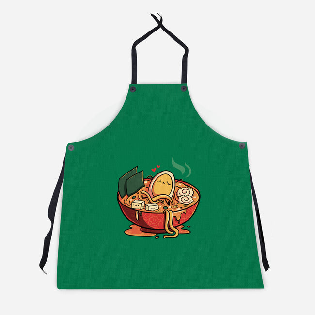 Noodle Spa Ramen Lover-Unisex-Kitchen-Apron-tobefonseca