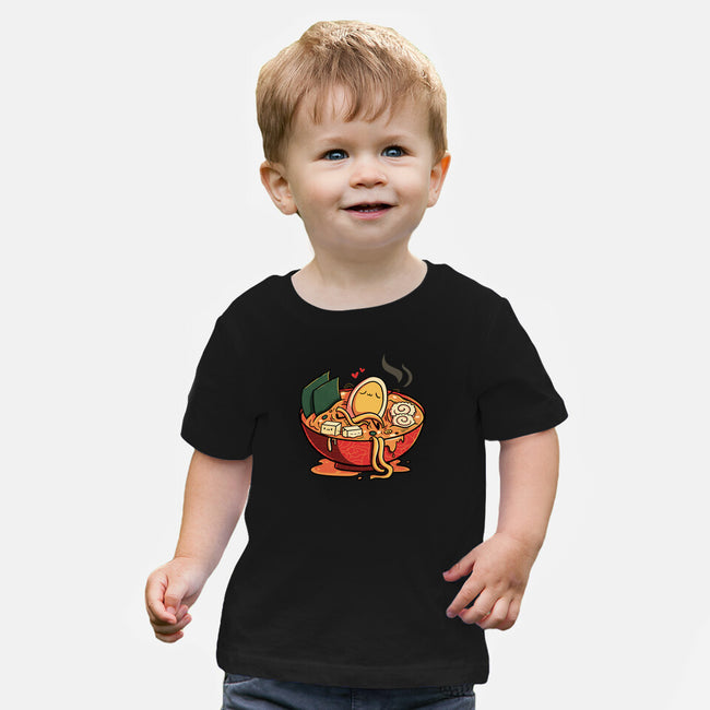 Noodle Spa Ramen Lover-Baby-Basic-Tee-tobefonseca