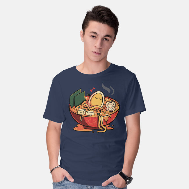 Noodle Spa Ramen Lover-Mens-Basic-Tee-tobefonseca