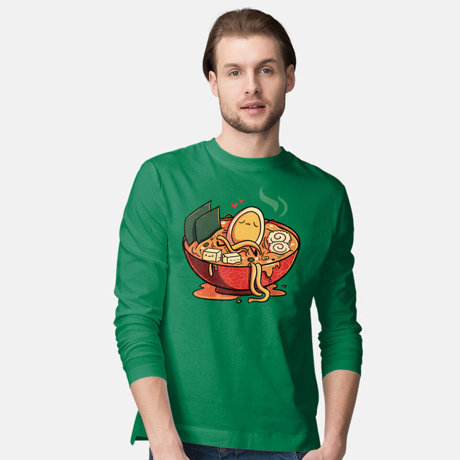 Noodle Spa Ramen Lover-Mens-Long Sleeved-Tee-tobefonseca