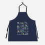 Kitten Garden-Unisex-Kitchen-Apron-tobefonseca