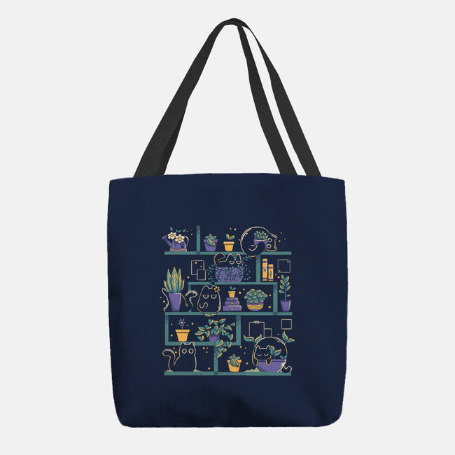 Kitten Garden-None-Basic Tote-Bag-tobefonseca