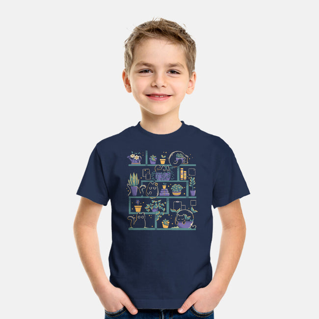 Kitten Garden-Youth-Basic-Tee-tobefonseca