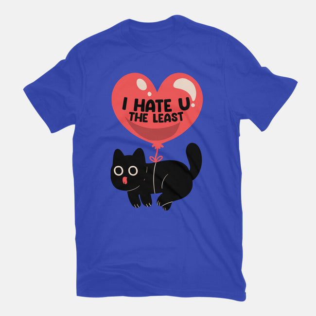 I Hate U The Least-Unisex-Basic-Tee-tobefonseca