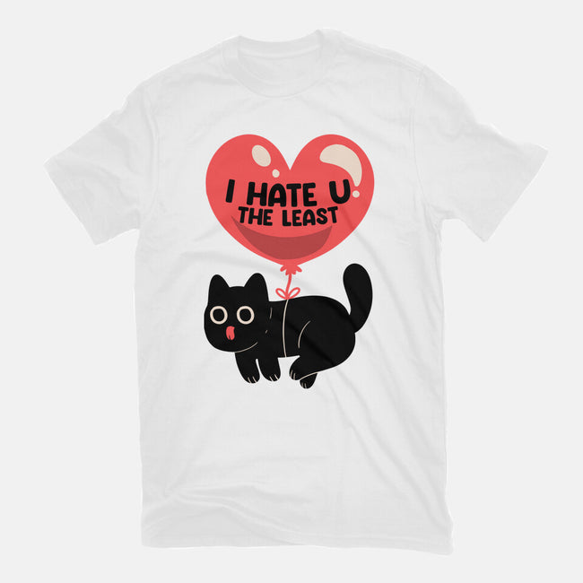 I Hate U The Least-Womens-Fitted-Tee-tobefonseca