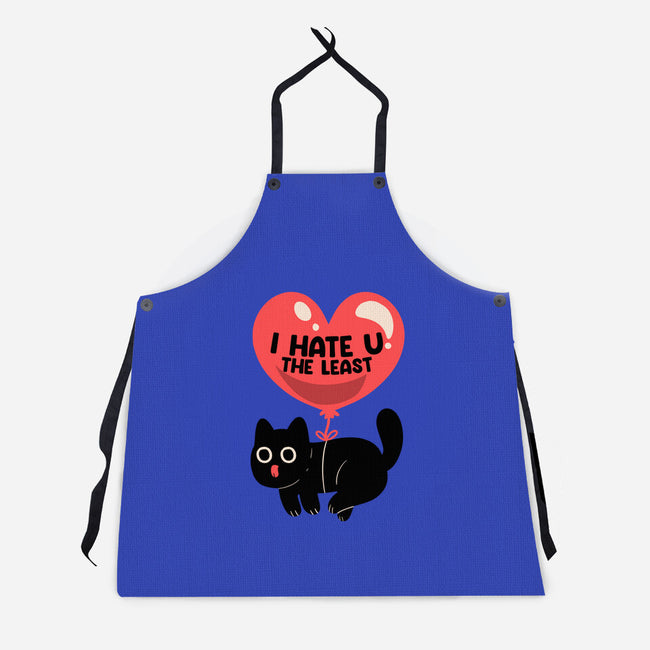 I Hate U The Least-Unisex-Kitchen-Apron-tobefonseca