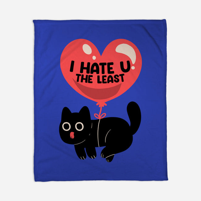 I Hate U The Least-None-Fleece-Blanket-tobefonseca