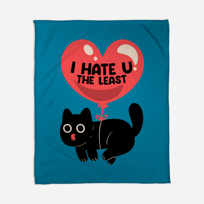 I Hate U The Least-None-Fleece-Blanket-tobefonseca