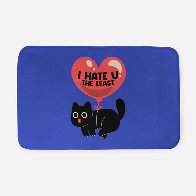 I Hate U The Least-None-Memory Foam-Bath Mat-tobefonseca