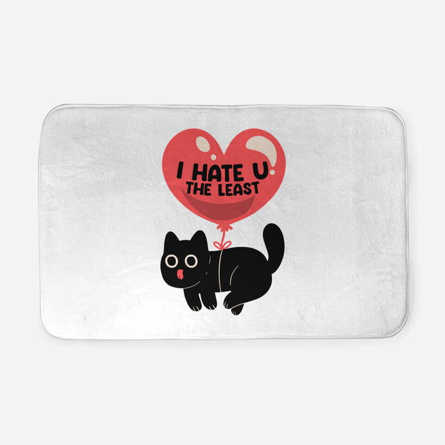 I Hate U The Least-None-Memory Foam-Bath Mat-tobefonseca