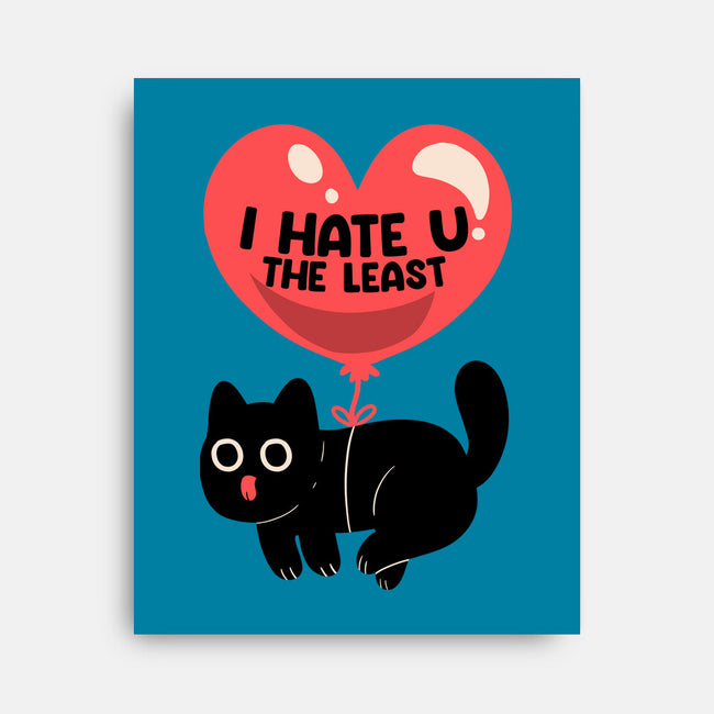 I Hate U The Least-None-Stretched-Canvas-tobefonseca