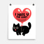 I Hate U The Least-None-Matte-Poster-tobefonseca