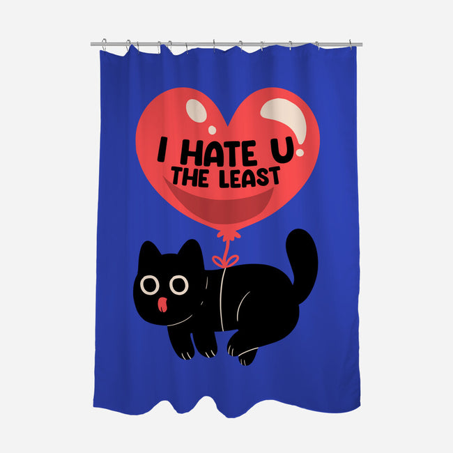 I Hate U The Least-None-Polyester-Shower Curtain-tobefonseca