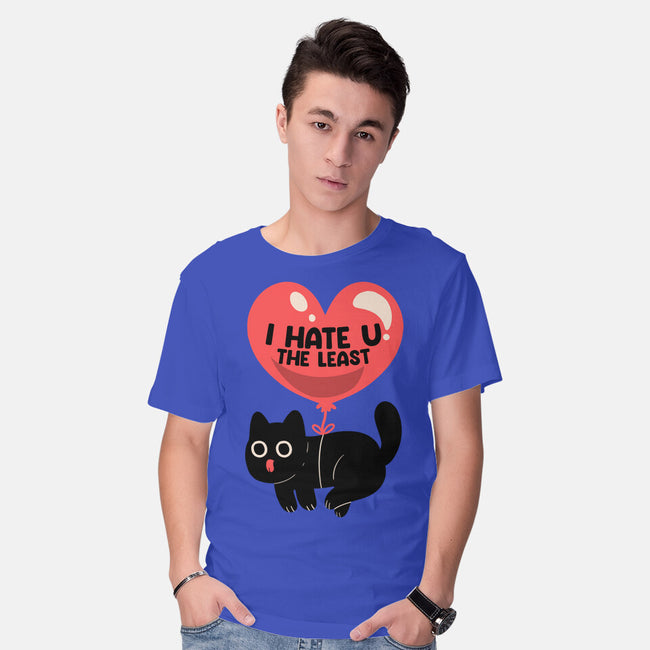 I Hate U The Least-Mens-Basic-Tee-tobefonseca