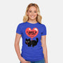 I Hate U The Least-Womens-Fitted-Tee-tobefonseca