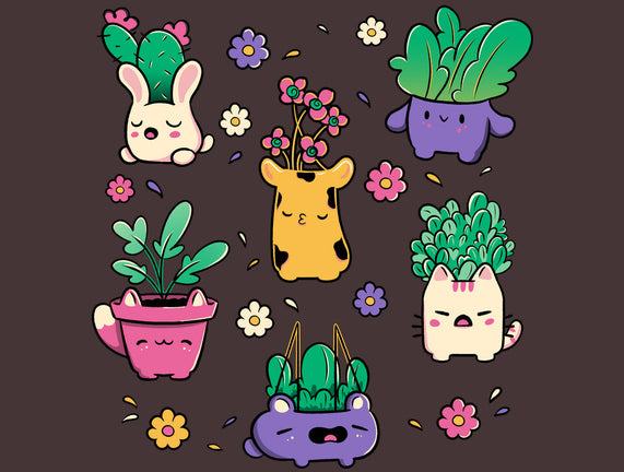 Happy Plants Kawaii