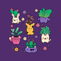 Happy Plants Kawaii-Mens-Basic-Tee-tobefonseca