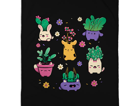 Happy Plants Kawaii