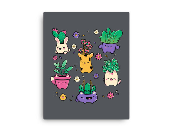 Happy Plants Kawaii