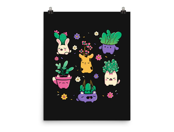 Happy Plants Kawaii