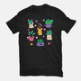 Happy Plants Kawaii-Mens-Basic-Tee-tobefonseca