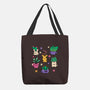 Happy Plants Kawaii-None-Basic Tote-Bag-tobefonseca