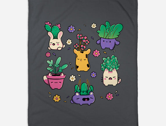 Happy Plants Kawaii