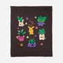 Happy Plants Kawaii-None-Fleece-Blanket-tobefonseca