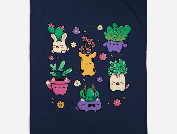 Happy Plants Kawaii