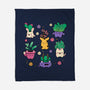 Happy Plants Kawaii-None-Fleece-Blanket-tobefonseca