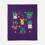 Happy Plants Kawaii-None-Fleece-Blanket-tobefonseca