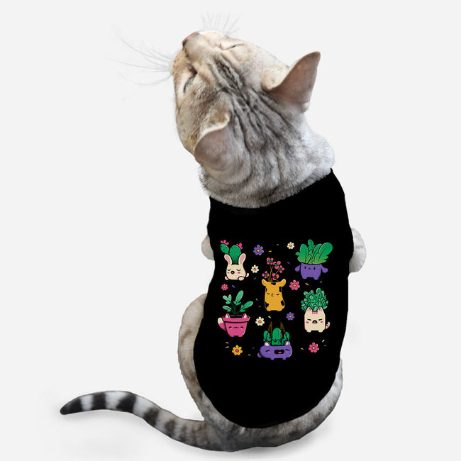 Happy Plants Kawaii-Cat-Basic-Pet Tank-tobefonseca