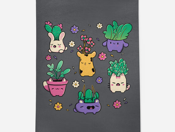 Happy Plants Kawaii