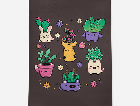 Happy Plants Kawaii