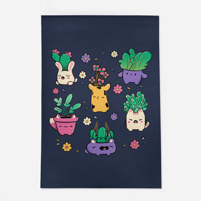 Happy Plants Kawaii-None-Indoor-Rug-tobefonseca