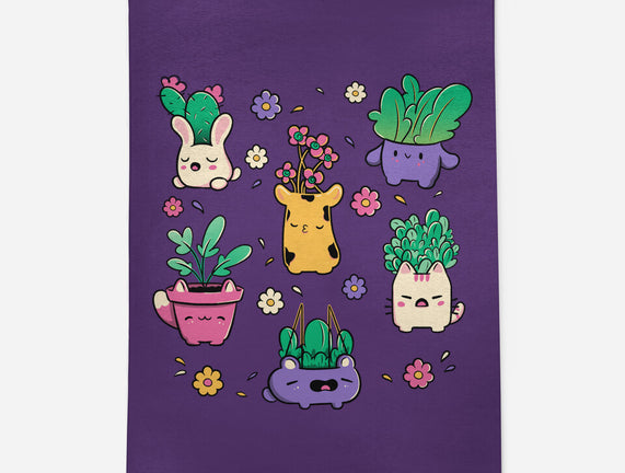 Happy Plants Kawaii