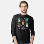 Happy Plants Kawaii-Mens-Long Sleeved-Tee-tobefonseca