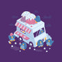 Frozen Truck Kawaii Penguins-Womens-Basic-Tee-tobefonseca