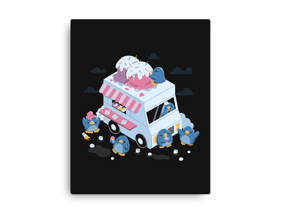 Frozen Truck Kawaii Penguins