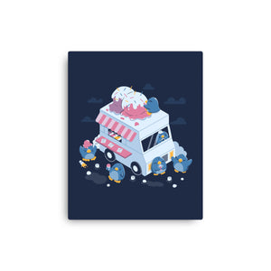 Frozen Truck Kawaii Penguins