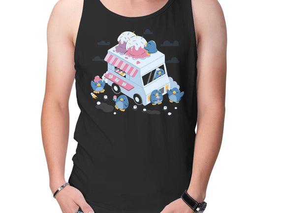 Frozen Truck Kawaii Penguins